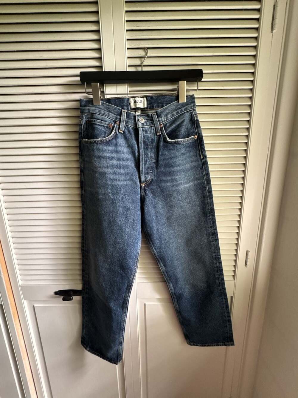 AGOLDE 90's Crop Jeans Size 24